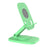 For 4-7.2inch Mobile Phone Holder Portable Desktop Stand Adjustable Folding Bracket - Green - 1