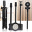 Universal Mobile Phone Tablet Holder Floor Stand 360 Degree Rotating Retractable Tripod Bracket, Thicken Version - 6