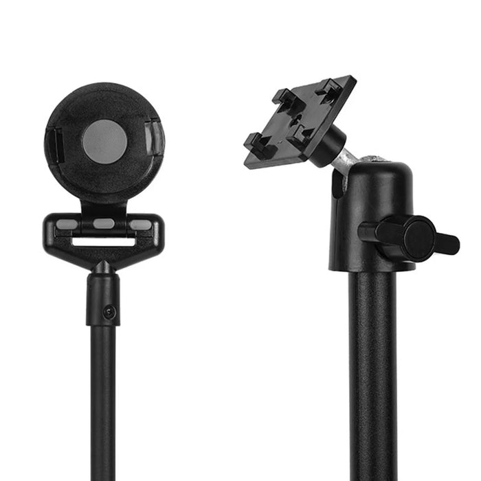 Universal Mobile Phone Tablet Holder Floor Stand 360 Degree Rotating Retractable Tripod Bracket, Thicken Version - 7
