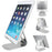 TP1 Universal Aluminum Alloy Adjustable Desktop Stand Phone Tablet Holder - Silver - 1