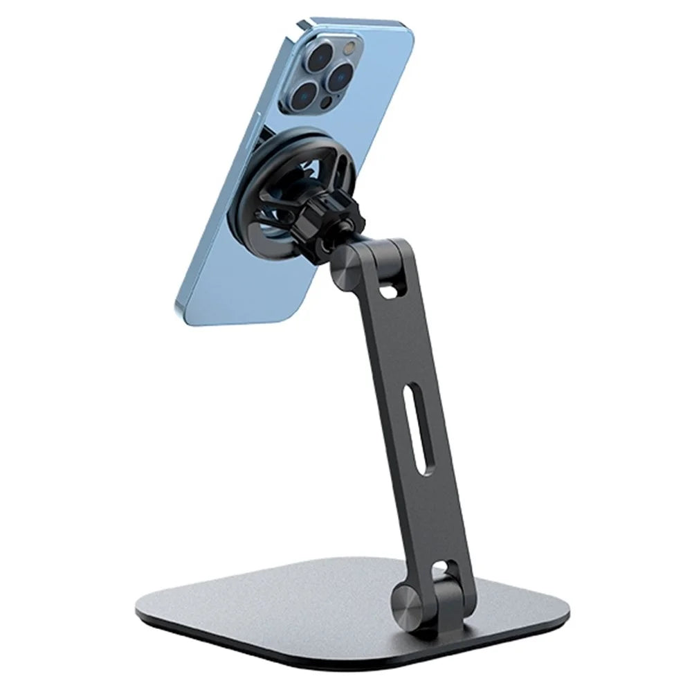 R-JUST HZ28 Magnetic Absorption Desktop Bracket 360 Degree Rotating Phone Holder Stand - 1