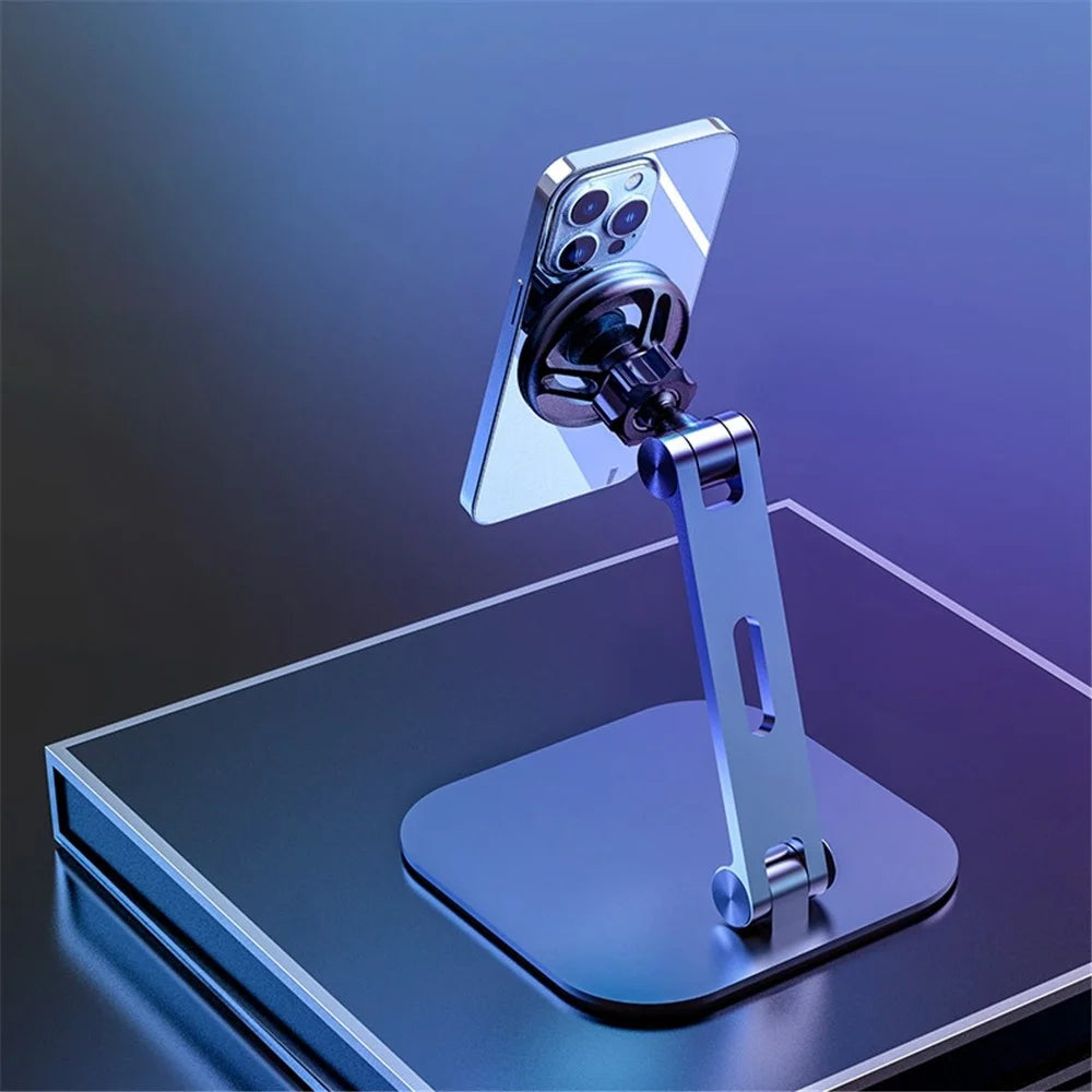 R-JUST HZ28 Magnetic Absorption Desktop Bracket 360 Degree Rotating Phone Holder Stand - 3