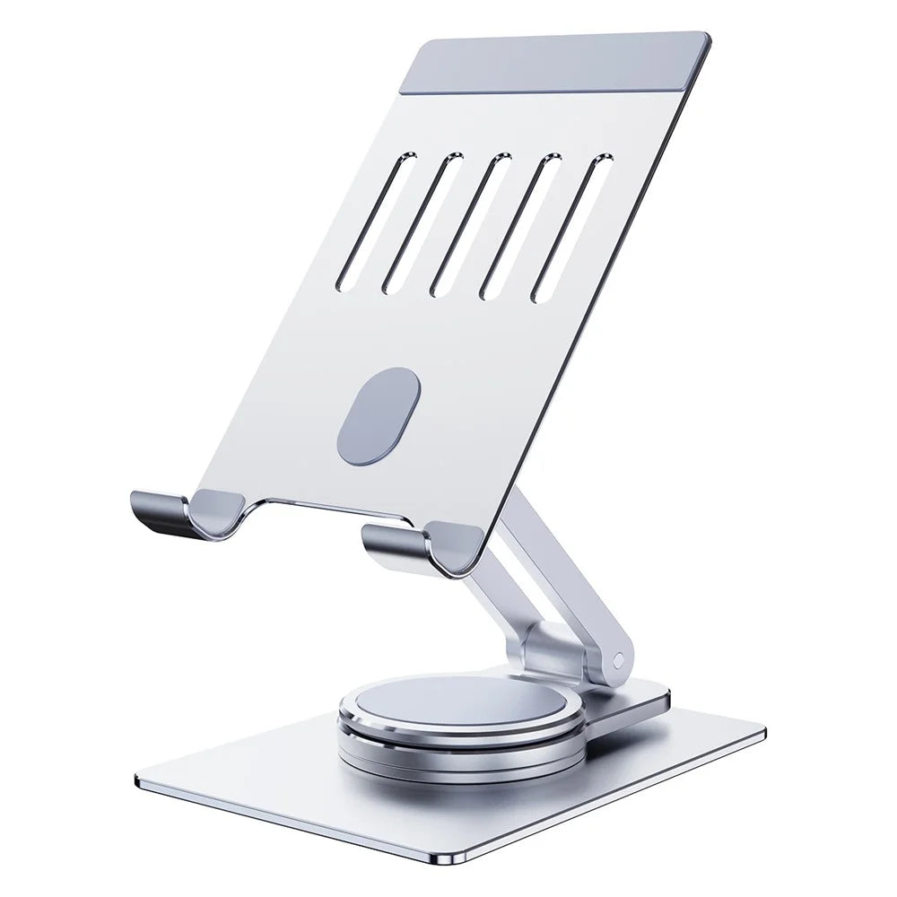 R-JUST HZ26 Folding Desktop Phone Holder Portable Multi-Angle Adjustable Phone Stand Support 360-Degree Rotating - 1