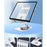 R-JUST HZ26 Folding Desktop Phone Holder Portable Multi-Angle Adjustable Phone Stand Support 360-Degree Rotating - 5