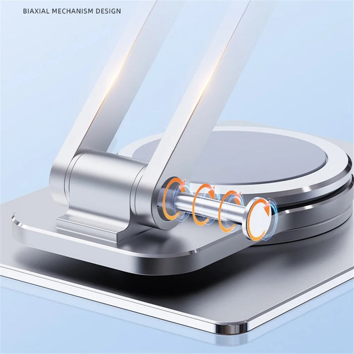 R-JUST HZ26 Folding Desktop Phone Holder Portable Multi-Angle Adjustable Phone Stand Support 360-Degree Rotating - 7