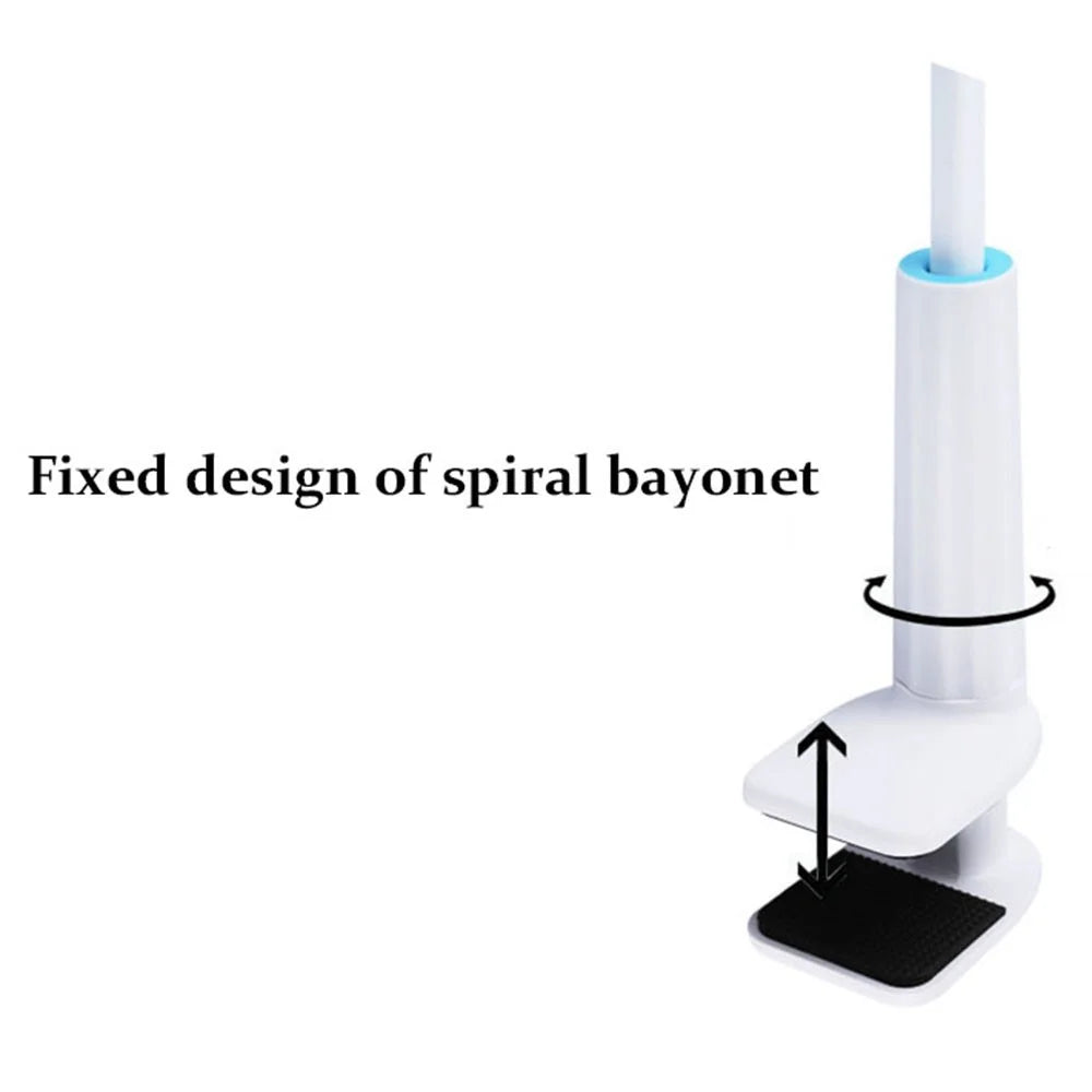 ANJ-30 80cm Clip-on Lazy Bracket 360 Degree Rotating Tablet Holder Stand Bedside Desktop Cellphone Bracket - Black - 3