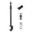 JMARY MT-49 Tabletop Light Stand Clip Stand Adjustable Clamp Desk Mount Light Stand with 1 / 4-inch Screw for LED Video Light / Ring Light - 2