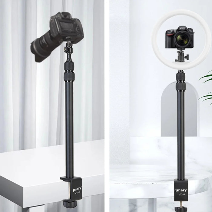JMARY MT-49 Tabletop Light Stand Clip Stand Adjustable Clamp Desk Mount Light Stand with 1 / 4-inch Screw for LED Video Light / Ring Light - 7