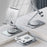 K6 Desktop Mobile Phone Tablet Holder Stand Rotatable Aluminum Alloy Cellphone Bracket - Silver - 2