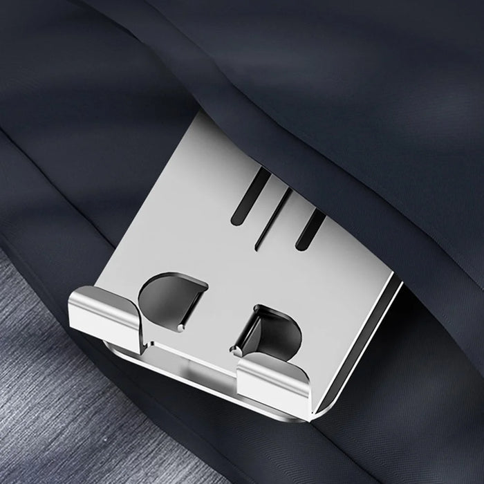 K6 Desktop Mobile Phone Tablet Holder Stand Rotatable Aluminum Alloy Cellphone Bracket - Silver - 6