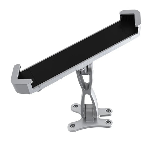 C120+H85A Aluminum Alloy 7-11inch Tablet Holder Bracket Wall Mount Anti-theft Tablet Stand with Security Lock and Key - 1