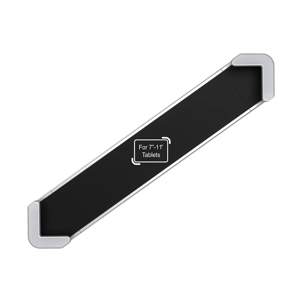 C120+H85A Aluminum Alloy 7-11inch Tablet Holder Bracket Wall Mount Anti-theft Tablet Stand with Security Lock and Key - 2