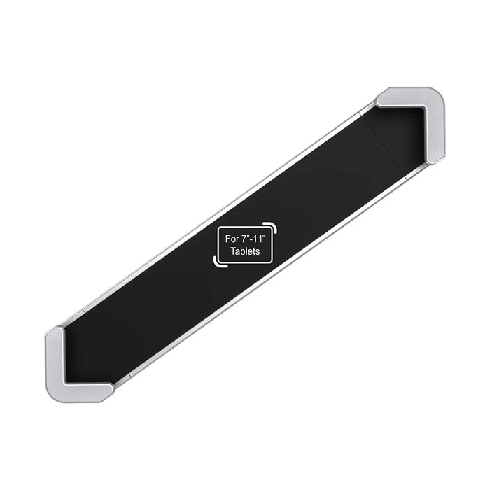 C120+H85A Aluminum Alloy 7-11inch Tablet Holder Bracket Wall Mount Anti-theft Tablet Stand with Security Lock and Key - 2