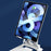 T09 Desktop Foldable Tablet Stand Holder Cell Phone Stand Height Angle Adjustable Mount, Size: L - Black - 2