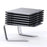 BONERUY P49 Desktop 11-15 Inch Notebook Computer Stand Portable Aluminum Alloy Fast Heat Dissipation Laptop Riser Holder - Silver - 3