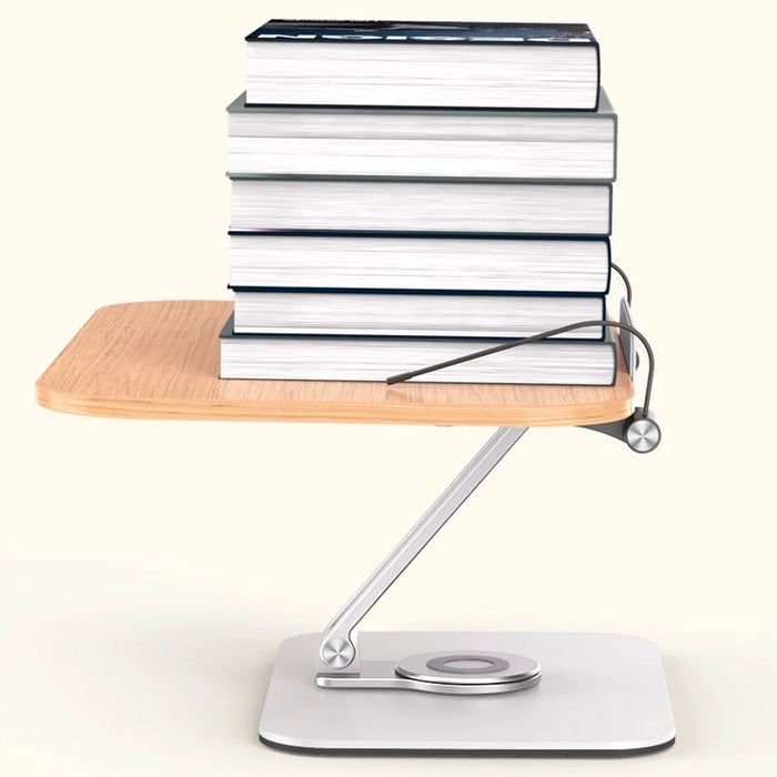 BONERUY R04 Desktop Rotatable Textbook Recipe Tablet Holder Stand Book Reading Bracket - 6