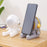 Creative Cartoon Astronaut Mobile Phone Holder Desktop Cellphone Bracket Stand Home Decor - Grey - 7
