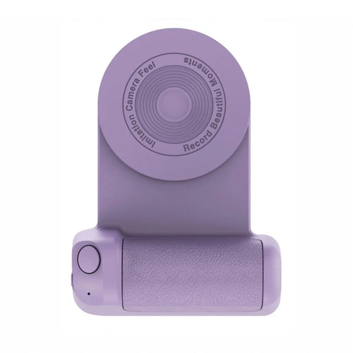 Magnetic Camera Handle Phone Desktop Bracket Bluetooth-compatible Phone Anti-shake Selfie Device Support Wireless Charging - Purple - 1
