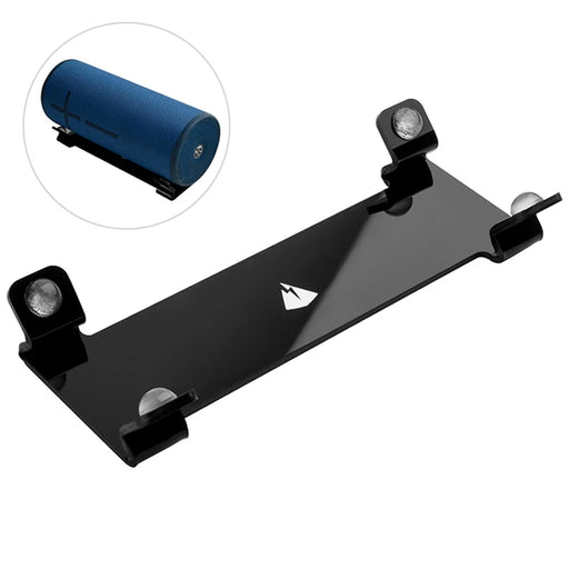 TXESIGN Acrylic Bluetooth-compatible Speaker Stand Holder Desk Display Stand Table Stand Holder for Cylindrical Speakers - Black - 1