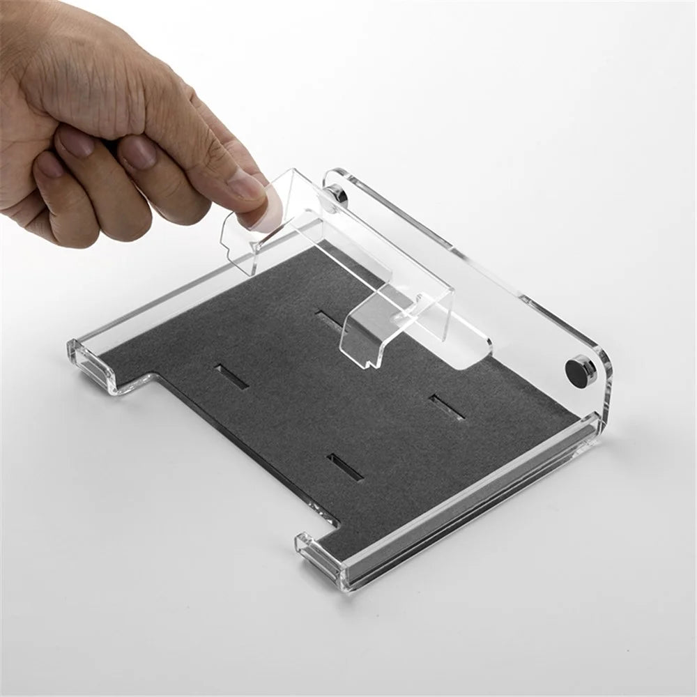 TXESIGN For Amazon Echo Show 5 5.5-inch Speaker Wall Mount Shelf Acrylic Holder Rack - 5