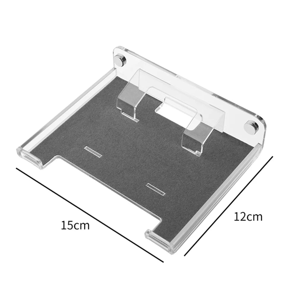 TXESIGN For Amazon Echo Show 5 5.5-inch Speaker Wall Mount Shelf Acrylic Holder Rack - 7