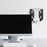 TXESIGN 2Pcs / Set for Mac Studio Computer Wall Mount Shelf Thicken Acrylic Storage Rack - 4