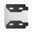 TXESIGN 2Pcs / Set for Mac Studio Computer Wall Mount Shelf Thicken Acrylic Storage Rack - 6