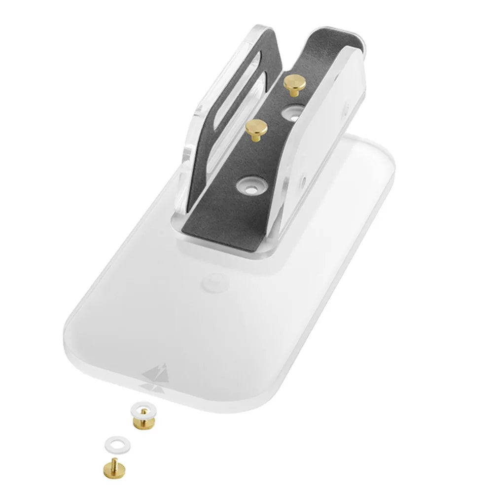 TXESIGN For Mac Mini Holder Stand Organizer Dock Vertical Stand Anti-Slip Desktop Computer Holder - 1