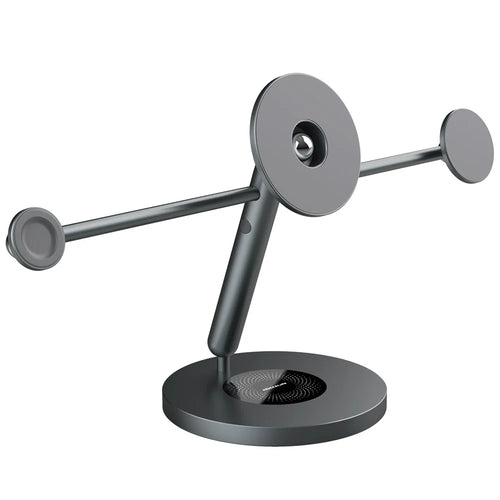 NILLKIN SnapBracnch Modular Devices Station Magnetic Mobile Phone Tablets Stand Holder with 360-Degree Rotating Base (Multitask Version) - 1