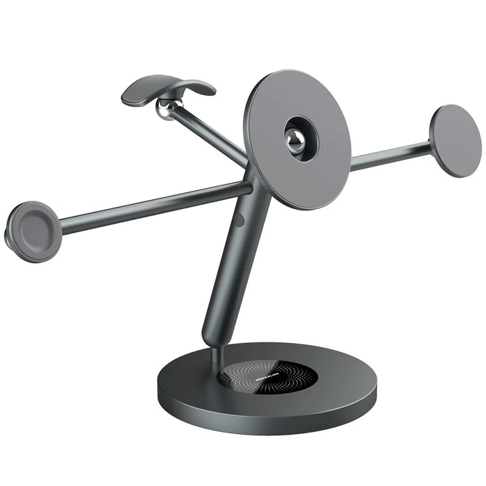 NILLKIN SnapBracnch Modular Devices Station Stand 360-Degree Rotating Magnetic Tablets Mount Mobile Phone Holder with Headset Module (All-in-One Version) - 1