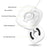 AHASTYLE PT126 For Apple Watch Charging Stand Foldable Smartwatch Charger Holder Charging Dock - White - 3