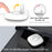 AHASTYLE PT126 For Apple Watch Charging Stand Foldable Smartwatch Charger Holder Charging Dock - White - 4