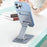 Folding Phone Bracket 360 Degree Rotation Angle Adjustable Desktop Tablet Holder - Silver - 3