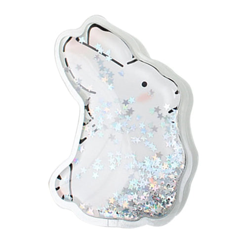 Quicksand Rabbit Air Bag Phone Holder Adhesive Anti-drop Cellphone Decorative Kickstand - 1