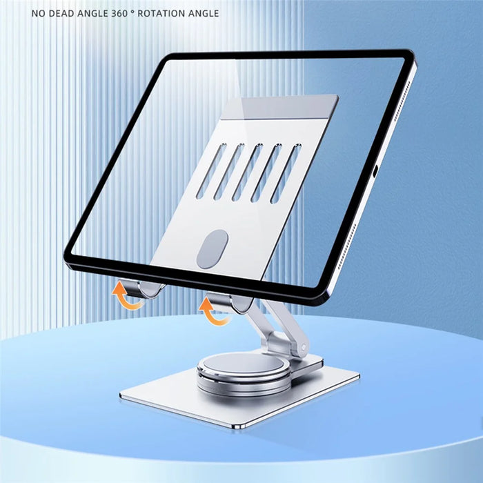 T631S 360 Degree Rotation Phone Stand Aluminum Alloy Adjustable Desktop Tablet Holder - 4