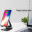 AS007 Foldable Smartphone Stand Holder Aluminum Alloy Cell Phone Stand Desktop Mount Bracket - Black - 3
