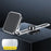 F52 Magnetic Car Phone Holder Stand Adhesive 360 Degrees Rotating Cellphone Bracket - Silver - 2