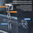 F52 Magnetic Car Phone Holder Stand Adhesive 360 Degrees Rotating Cellphone Bracket - Silver - 3