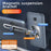 F52 Magnetic Car Phone Holder Stand Adhesive 360 Degrees Rotating Cellphone Bracket - Silver - 4