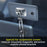 F52 Magnetic Car Phone Holder Stand Adhesive 360 Degrees Rotating Cellphone Bracket - Silver - 5