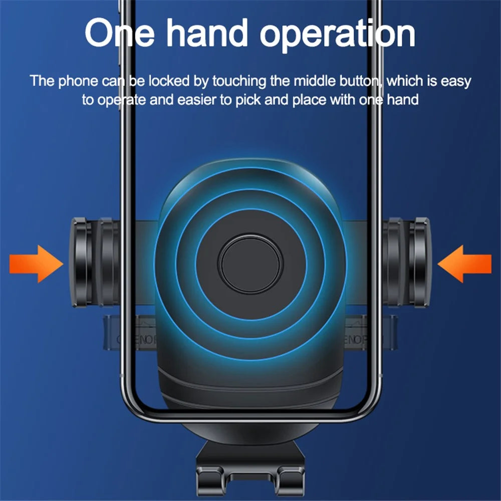 F17 Car Dashboard Screen Mount Phone Holder Stand Adhesive Rotatable Cellphone Bracket - Silver - 7
