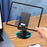 T9 Desktop Phone Stand Folding 360° Rotating Tablet Holder for Live Streaming, Online Teaching - Black - 2