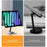 Tablet Stand 360-degree Rotating Aluminum Alloy Desktop Holder Foldable Mobile Phone Stand Adjustable Tablet Mount - Grey - 6
