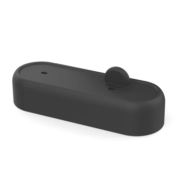 AHASTYLE PT55 2 in 1 Charging Dock Bracket for AirPods / iPhone Silicone Stand Holder - Black - 1