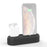 AHASTYLE PT55 2 in 1 Charging Dock Bracket for AirPods / iPhone Silicone Stand Holder - Black - 2