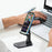 CCT14 Lifting Folding Phone Holder Portable Multi-Angle Adjustable Phone Stand for iPhone, Samsung, Huawei - Black - 6