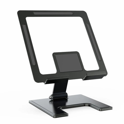 CCT17 Folding Desktop Mini PC Holder Portable Anti-Slip Metal Tablets Stand Support 1000g Loading Bearing - Tarnish - 1