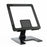 CCT17 Folding Desktop Mini PC Holder Portable Anti-Slip Metal Tablets Stand Support 1000g Loading Bearing - Tarnish - 1