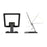 CCT17 Folding Desktop Mini PC Holder Portable Anti-Slip Metal Tablets Stand Support 1000g Loading Bearing - Tarnish - 7