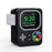Watch Charger Holder for Apple Watch, Retro Game Console Design Silicone Charging Stand Holder - Black - 1